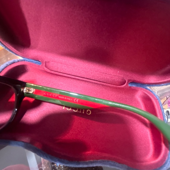 Gucci Women's Eyeglasses GG0278O-011 Black Frame - Picture 10 of 10